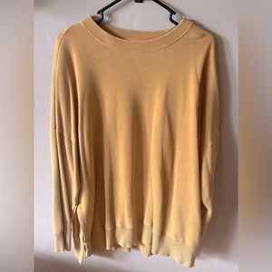 aerie | oversized side slit sweatshirt